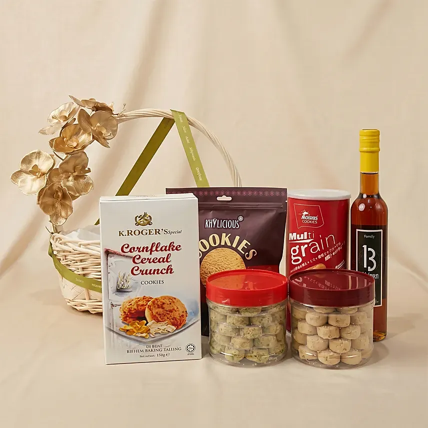 Deluxe Gourmet Treats Basket: Dates Gift Boxes