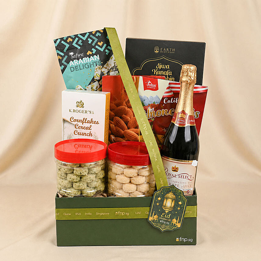 Premium Dry Fruits & Treats Hamper: 