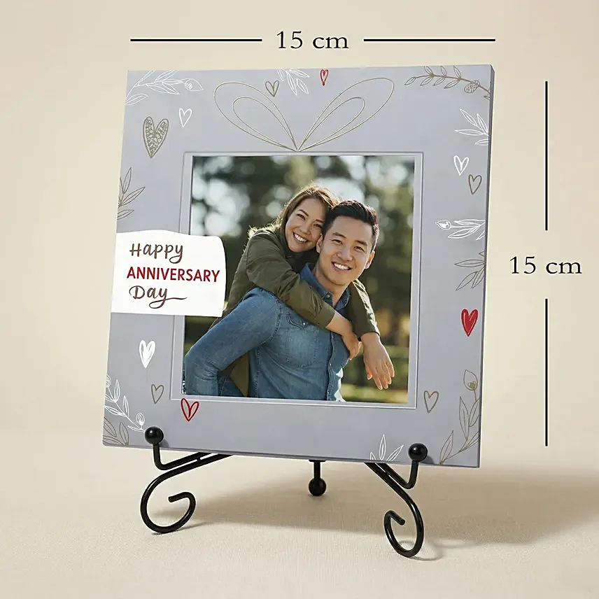 Personalised Anniversary Couples Photo Frame: Customized Gifts