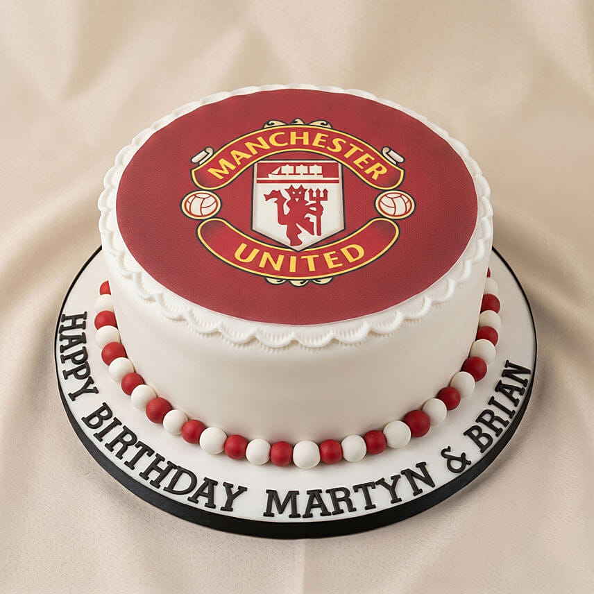Manchester United Football Club Chocolate Cake: Football Cakes
