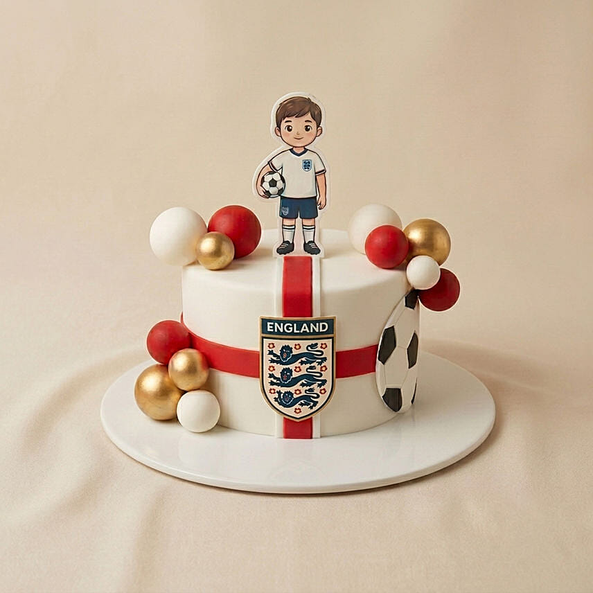 England Football Team Chocolate Cake: Football Cakes