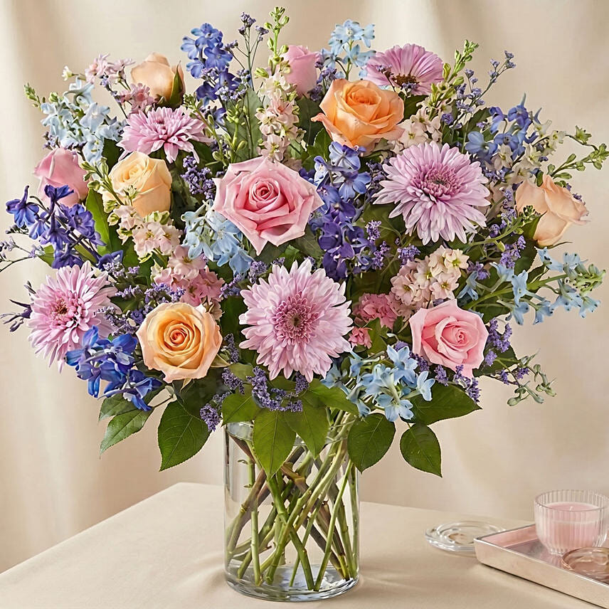 Lovely Bunch Of Colourful Flowers: Best Selling Gifts