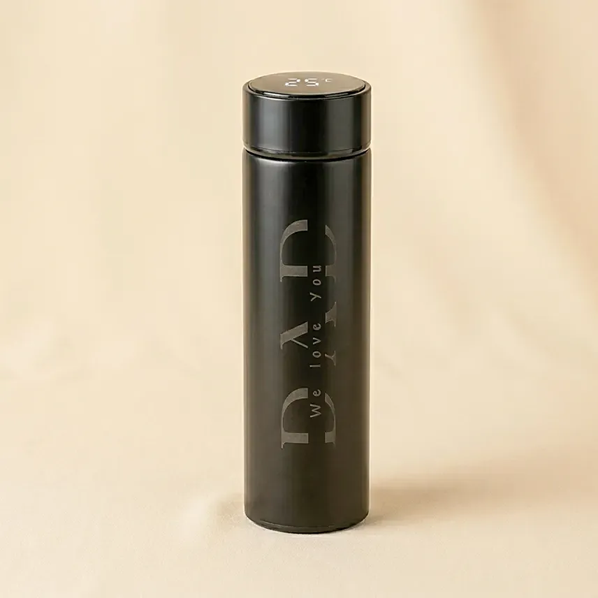 Love You Dad Temperature Bottle: Father's Day Gifts