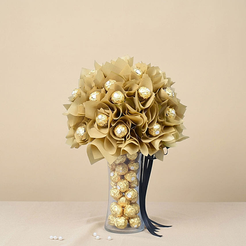 Gold Rocher Sparkle: Chocolates