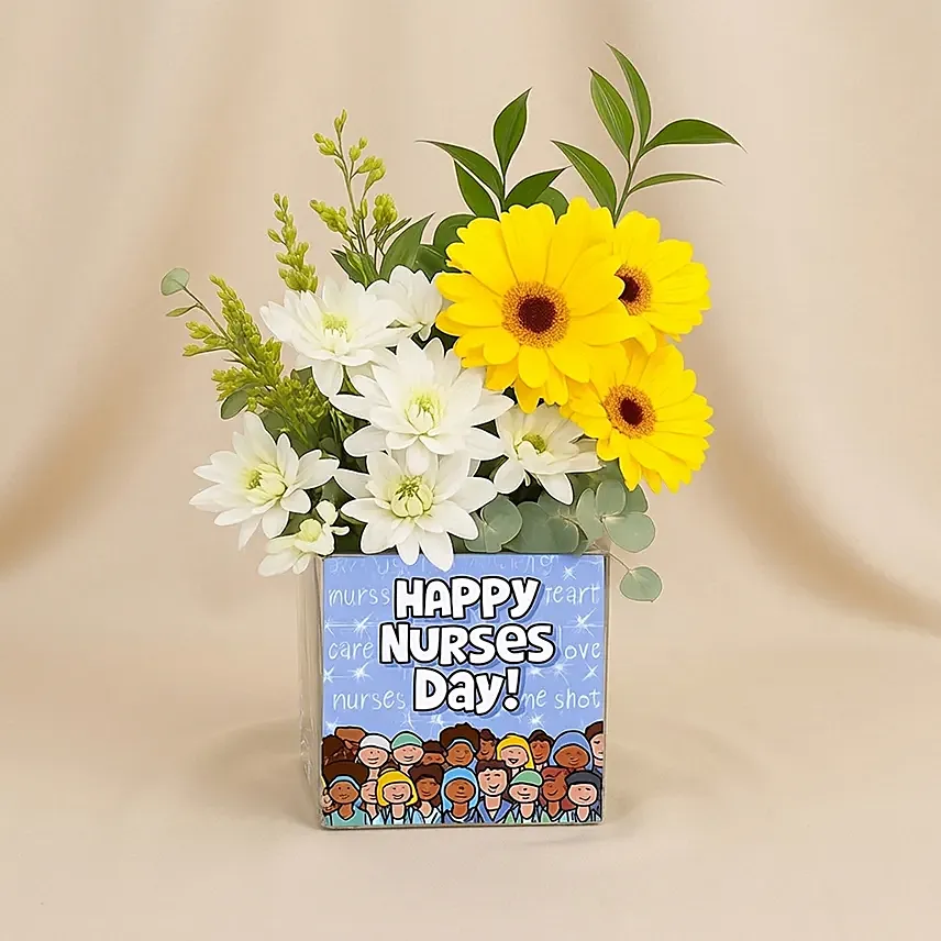 Nurses Day Flower Vase: Nurses Day Gift Ideas