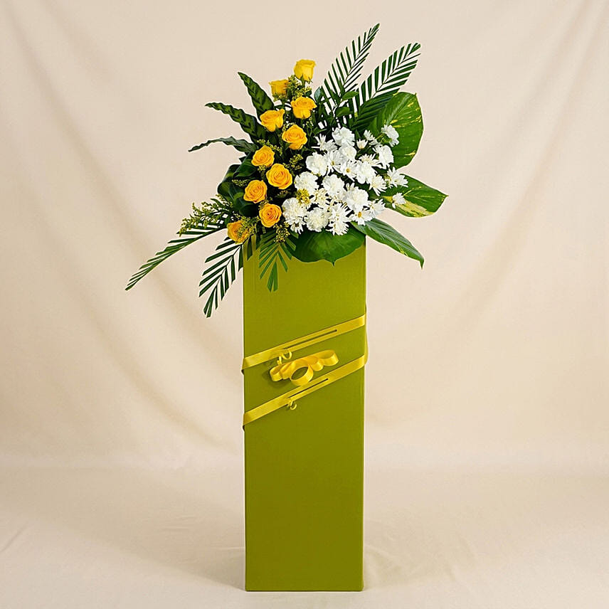 Everlasting Condolence Mixed Flowers: Condolence Flowers