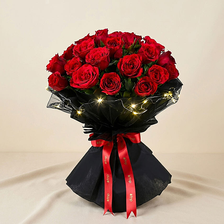 LED Elegance Rose Bouquet: 520 Gifts