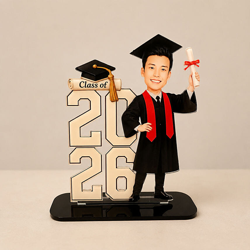 Graduation 2026 Caricature for Him: 