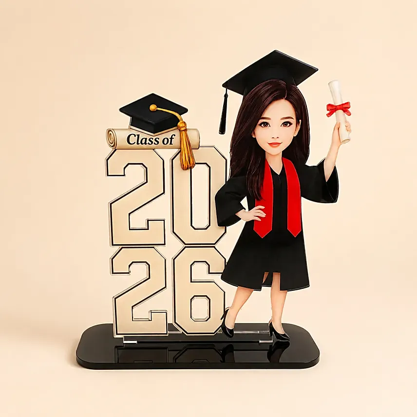 Graduation 2026 Caricature for Her: Personalised Graduation Gifts