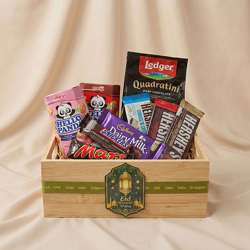 Eid Mubarak Chocolate Hamper: Cookies Singapore