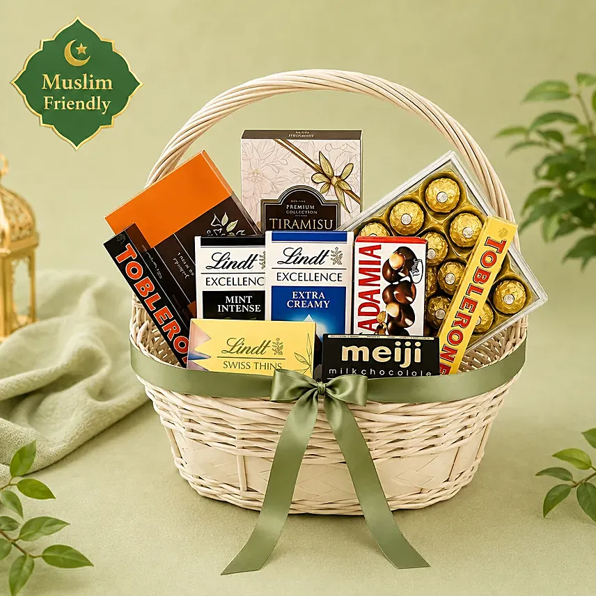 Exotic Chocolates Gift Basket: Muslim Friendly Gift Hampers