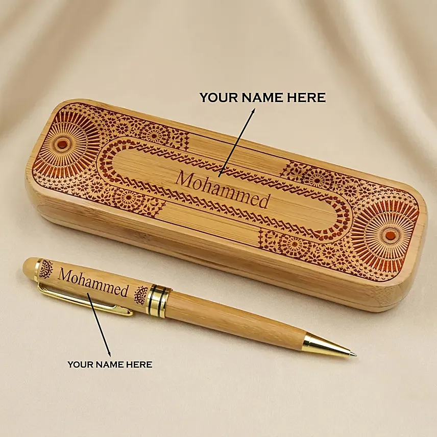 Engraved Wooden Pen: Engraved Pens