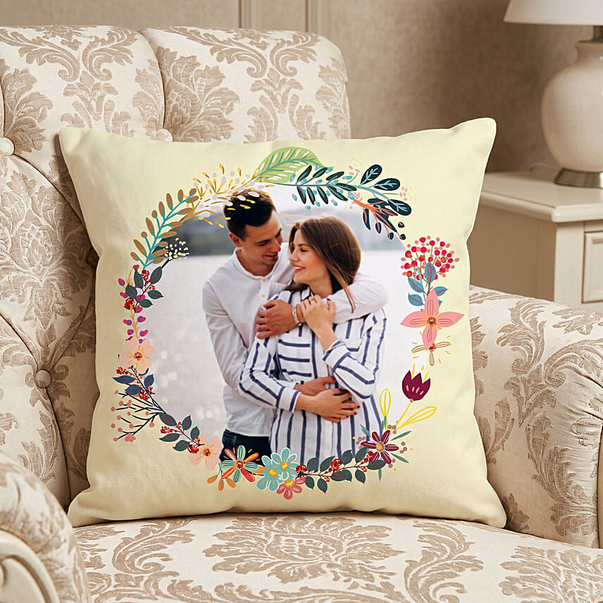 Moments To Remember Personalised Cushion: For Anniversary