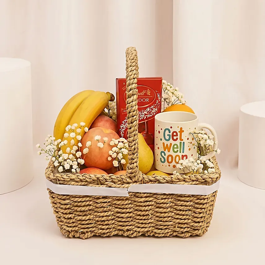 Get Well Soon Basket: Fruit Hampers 