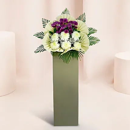 Eternal Condolence Mixed Flowers: Best Selling Flowers