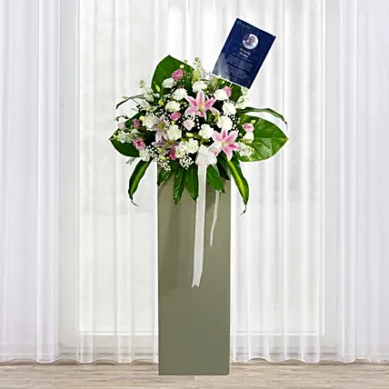 Peace Of Mind Condolence Mixed Flowers: 