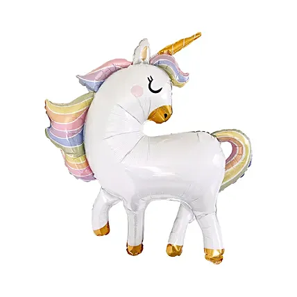 Unicorn Foil Balloon 48 inch: Balloons