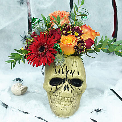 Skuuulled Flowers: Halloween Gifts Singapore