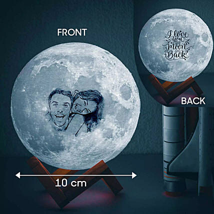 I Love You to the Moon n back Luminous Lamp: For Birthday