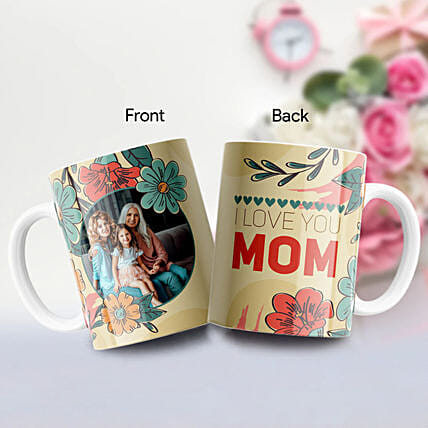 I Love You Mom Personalised Mug: Mugs 