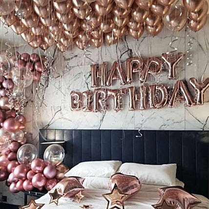 Floating In Air Birthday Decoration: Balloon Decorations Singapore