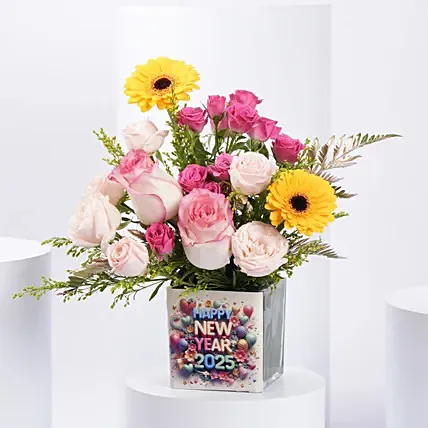 New Year Luxe Arrangement: New Year Flowers