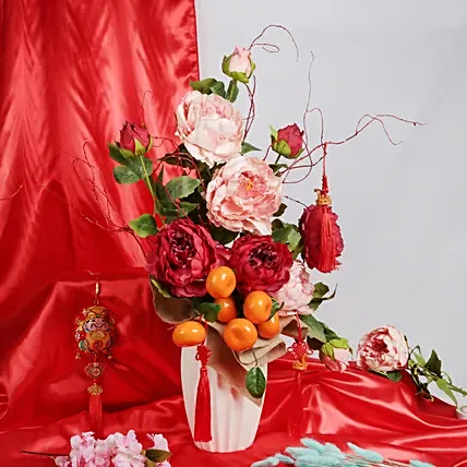 CNY Luxe Floral Treasure: Chinese New Year Flowers
