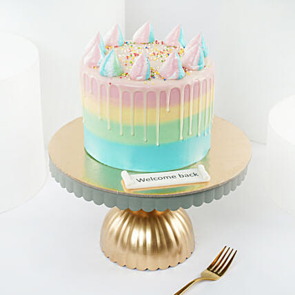 Luscious Rainbow Cake: Thank You Gifts Singapore