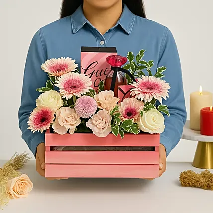 Guess Girl Perfume and Flowers: Daughters Day Gifts