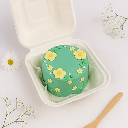 Daisy Theme Bento Cake: Bento Cakes 