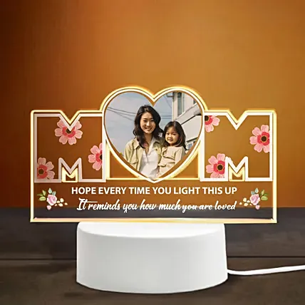 Mothers Day Personalised LED: 