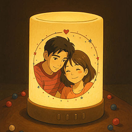 Personalise Your Ghibli With Love Bluetooth LED Speaker: 