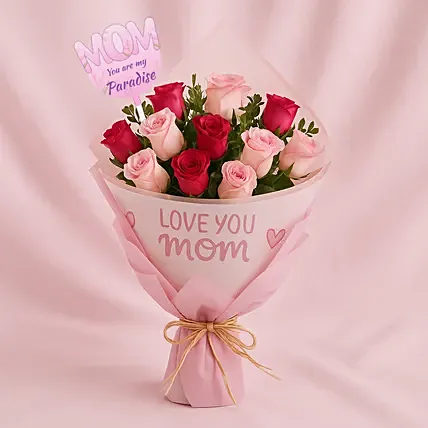 Mothers Love Rose Bouquet: Gifts for Mother