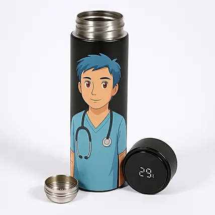 Personalise Your Ghibli Nurse Temperature Bottle: Nurses Day Gift Ideas