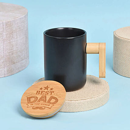 Best Dad Premium Ceramic Mug for Father's Day: Drinkware Gifts