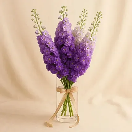 Captivating Delphinium Flower Vase: New Arrival Gifts