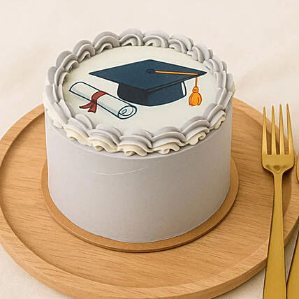 Grad Delight Congrats Mini Cake: Graduation Gifts Singapore