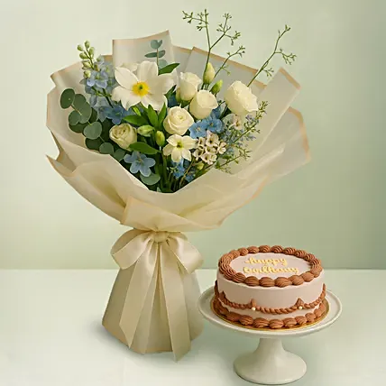 Blissful - Floral Expressions & Birthday Lychee Cake: National Day Cakes