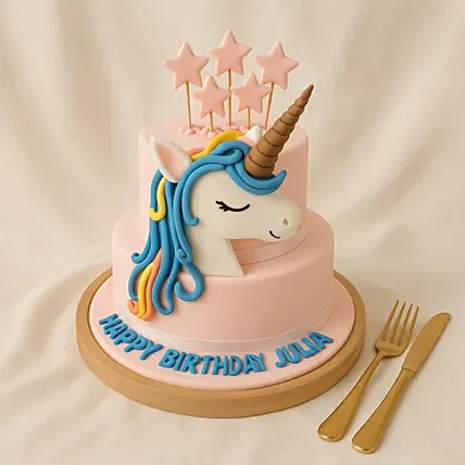 Enchanted Unicorn Birthday Cake: Unicorn Cakes