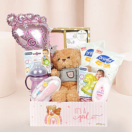 Gift Hamper For Baby Girl: Newborn Gifts Singapore