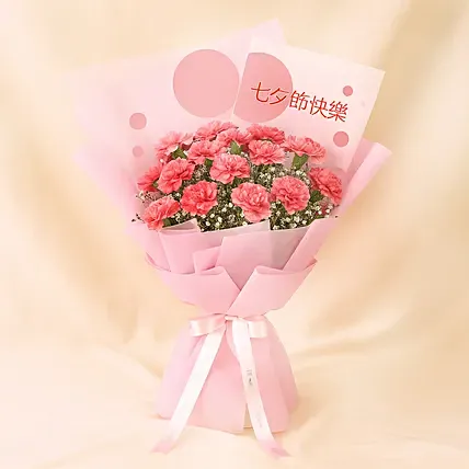 Sweet Love Carnation Bouquet: Apology Flowers