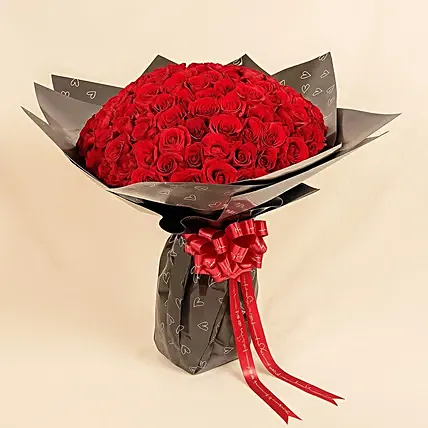 99 Red Roses Grand Bouquet: 99 Roses Bouquet
