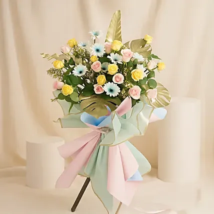 Congratulatory Flower Stand For Commendable Achievement: Flower Stands