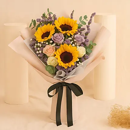 Happy Sunshine Bouquet: Florist Tampines