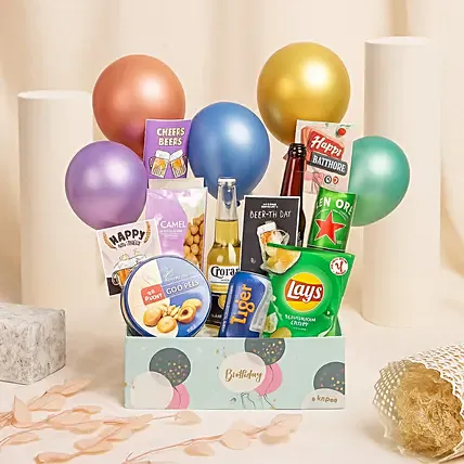 Beer and Nuts Birthday Box: Black Friday Sale