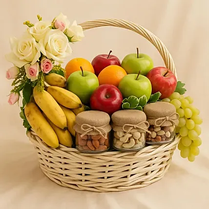 Fruits and Nuts basket: Hari Raya Hampers