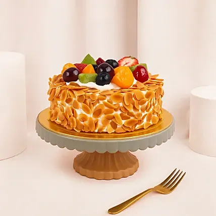 Eggless Fresh Fruit Cake: Deepavali Gifts Singapore