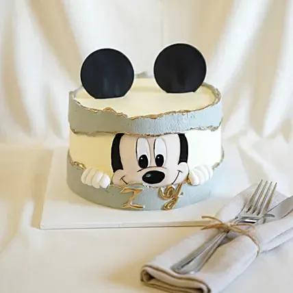 Mickey Mouse Designer Celebration Cake: Birthday Cake For Kids