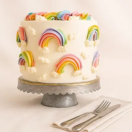 Colors of Raibnow Cake: Rainbow Cakes