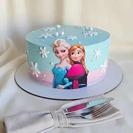 Frozen Princesses Theme Cake: Frozen Cakes